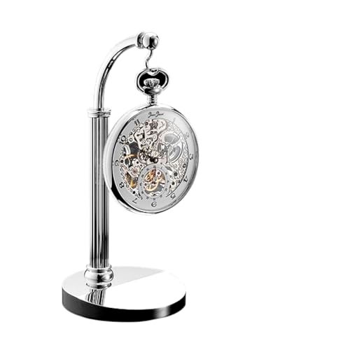 TAURISH Pocket Watch Hanging Half Arch Stand Arched Holder Display Silver stand ( Watch Not Included ) - Image 1