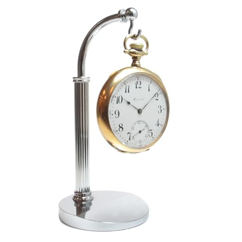 TAURISH Pocket Watch Hanging Half Arch Stand Arched Holder Display Silver stand ( Watch Not Included ) - Image 2
