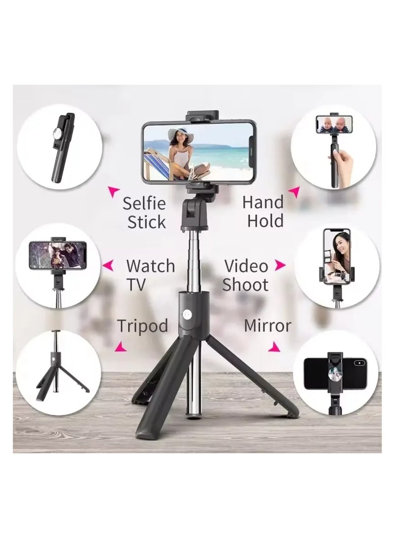 Foldable mini tripod is a compact, lightweight support device designed for stabilizing cameras, smartphones.It is essy to folds down to a small size, making it easy to carry in a bag or pocket.  - Image 3