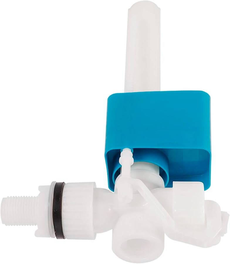 Plastic G1 2 Inch Side Entry Inlet Valve Brass Handle Water Valve For Toilet Cistern - Image 3