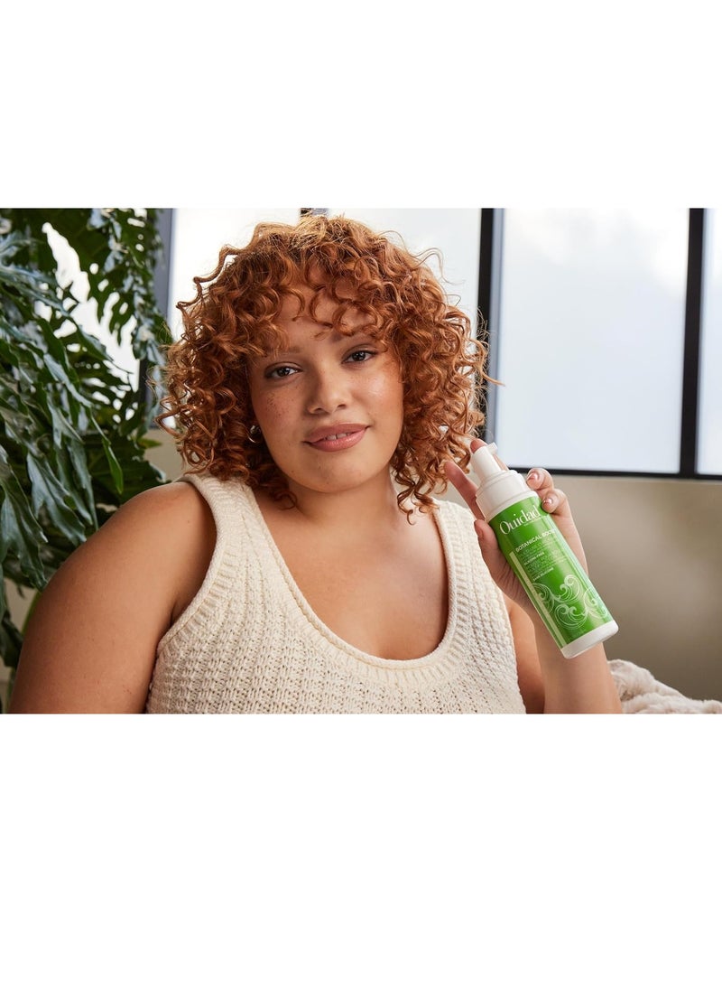 Ouidad Ouidad Botanical Boost Multi-Use Mousse for Curly Hair, 7 fl oz, Lightweight Hair Styling Foam, Curl Enhancer Restores, Hydrates & Adds Shine, Sulfates, Parabens & Cruelty-Free Curly Hair Products  - Image 3