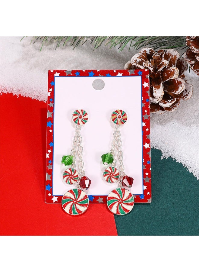 Y&D Christmas Earrings For Women, Drop Earrings Holiday Jewerly Festive Decorations Accessorie - Image 2