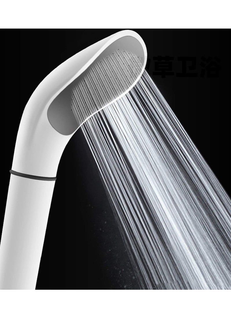 KASTWAVE High-Pressure Shower Head Handheld Detachable Anti-Clogging Curved Shower Head Filtered Water Purification Universal Shower Head - Image 2