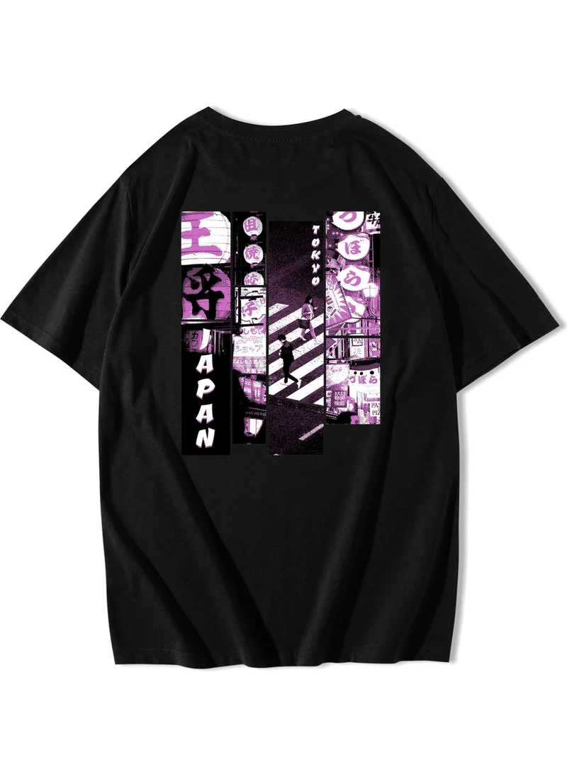 BRZ Collection Unisex Oversize Tokyo T-Shirt