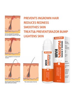 West&Month Ingrown Hair- Get Rid of Beard Nursing Essential Oils,Repairing Serum to Reduce Dark Spots After Shaving Gentle on Ingrown Hair 20ml  - Image 2