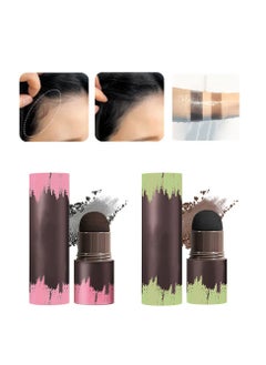 Supwell Hair Shading Sponge Pen Natural Shade Hairline Powder Hairline Shadow Powder Stick Waterproof Hair Root Concealer For Thinning Hair Root Touch-Up  - Image 1