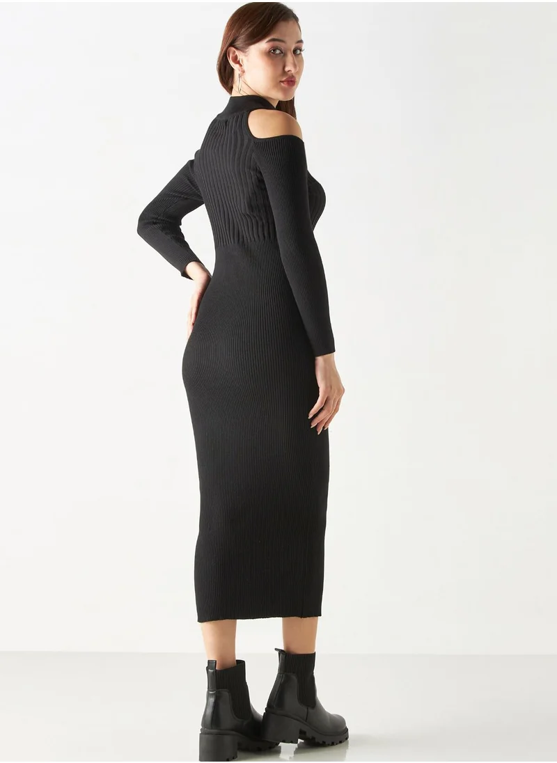 2Xtremz Cold Shoulder Bodycon Dress