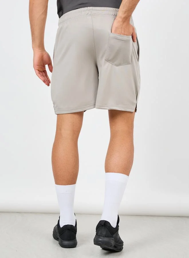Styli Active Grey Ultra Soft Micro Poly 9Inch Shorts for Men | Best Price UAE