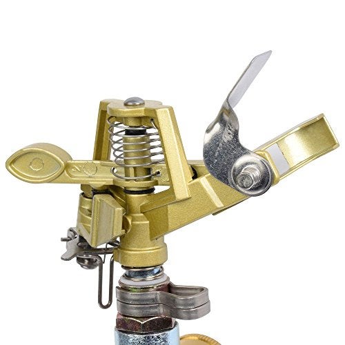 Melnor 9536CH 9536H All Metal Pulsating Sprinkler with Step Spike, Head & Base - Image 3