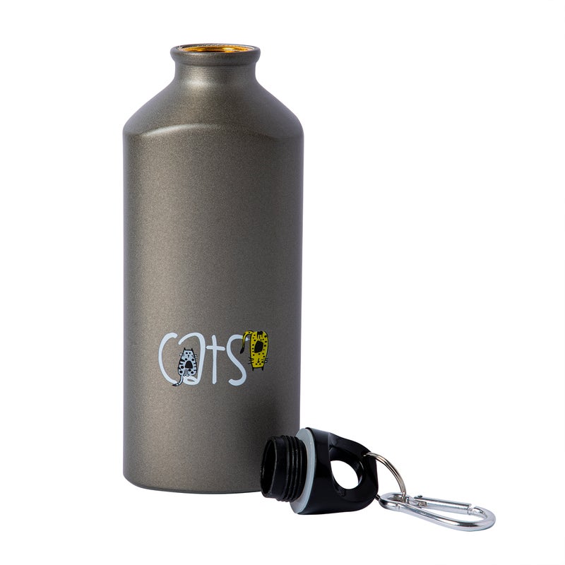Biggdesign Cats Aluminum Water Bottle, 600ML - Image 3
