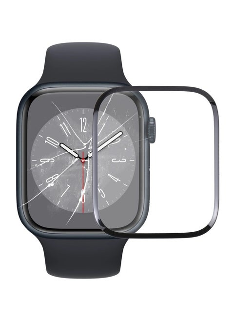 Apple Watch Screen Protector 41MM  Full Coverage 3D HD Screen Protector for Apple Watch Series 9/8/7 41mm Black/Clear