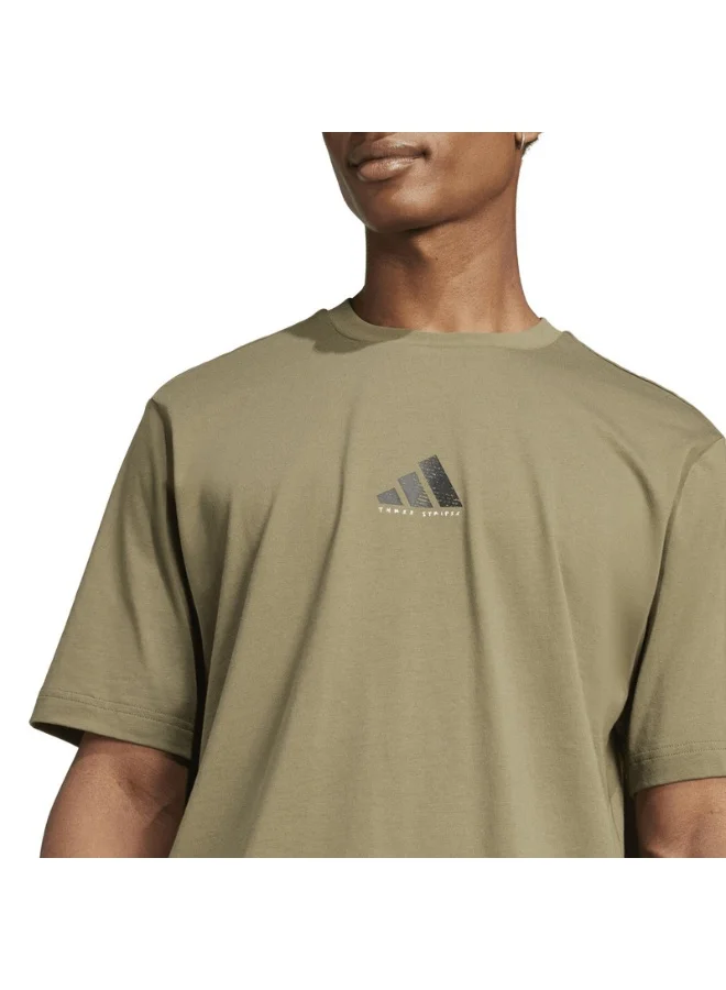 Adidas codes photoreal men graphic t-shirt