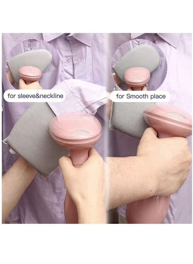 2 PCS Garment Steamer Ironing Glove, Waterproof Anti Steam Mitt with Finger Loop, Heat Resistant Complete Care Protective Garment  - Image 5