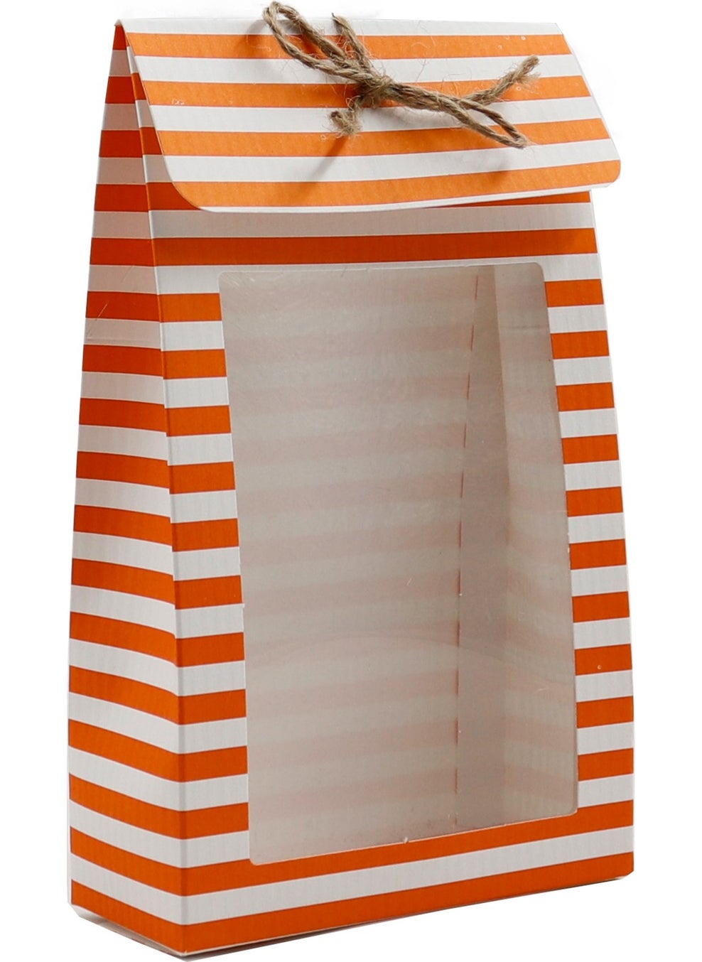 Repro Design Striped Special Design 12 x 20 x 5 cm Acetate Bag Model Box, Gift Box 1 Piece  - Image 2