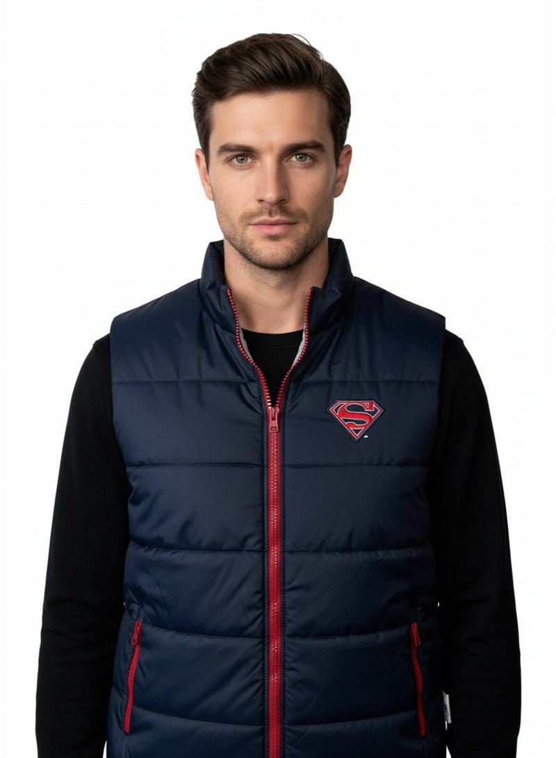 SUPERMAN JACKET MENS SUPERMAN  ZIP S/L FZ - Image 1