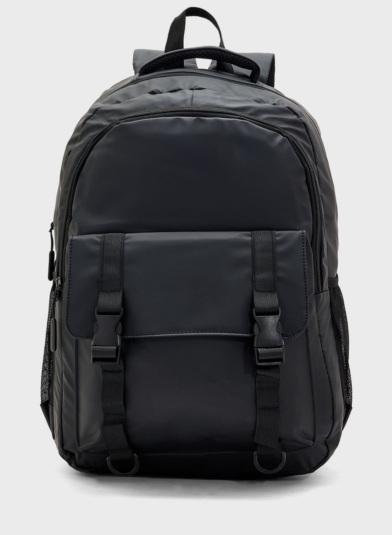 سفنتي فايف حقيبة ظهر مبطنة متعددة الجيوب - Image 1