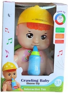 Manos Baby Crawling Light and Musical Moving Toy | Sound Toy for Baby | Musical Toy for Baby | Pack of 3  - Image 3