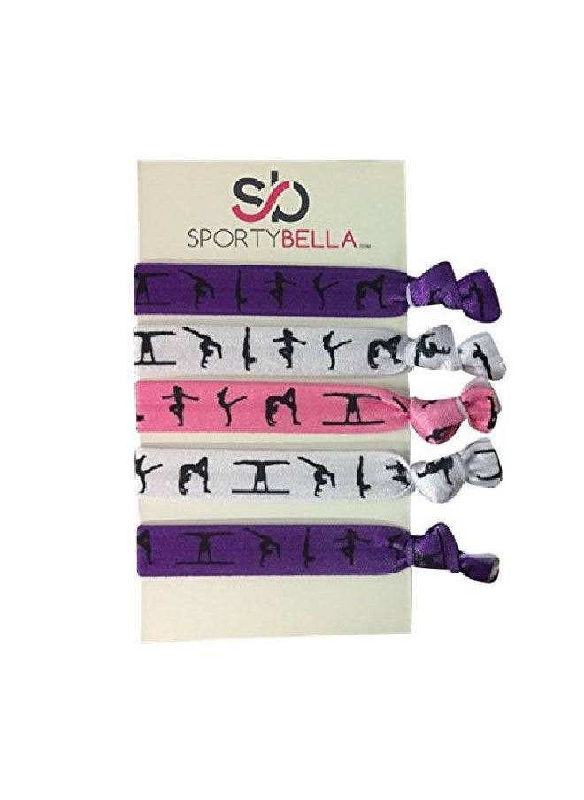 Infinity Collection - Gymnastics Hair Ties Girls Gymnastics Hair Accessories Gymnastics Elastics For Gymnast - Image 1