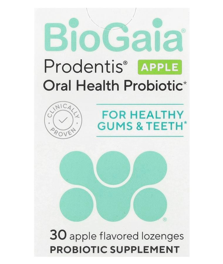 BioGaia Prodentis® Oral Health Probiotic Apple 30 Lozenges