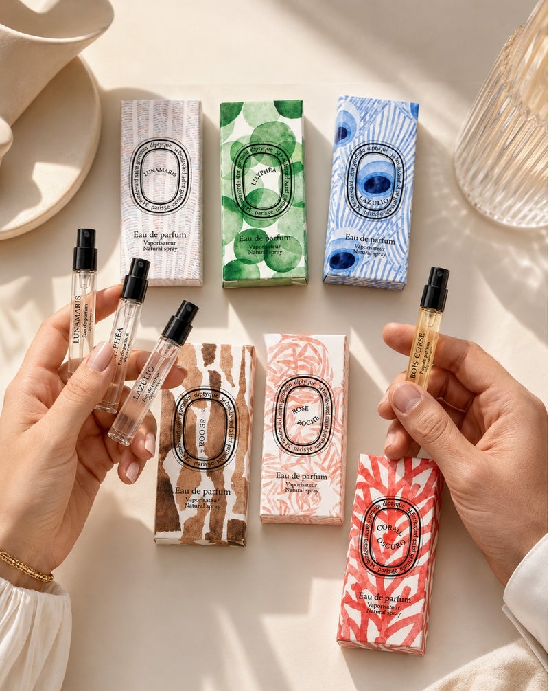 Diptyque perfume set consisting of 6 pieces, 2 ml each - Image 4