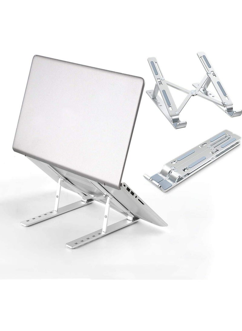 Laptop Stand Adjustable Laptop Stand Aluminum Laptop Stands Ergonomic Laptop Stands Compatible with MacBook Air Pro More 10-15.6" Laptops - Image 1
