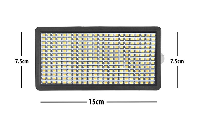 Osaka Bi-Color Dimmable LED Video Light OS-LED-308 Pocket LED with F Bracket Smart Rig Filmmaker Grip Tripod Mount with F750 Battery 8000 mAh and Fast Charger - Image 3