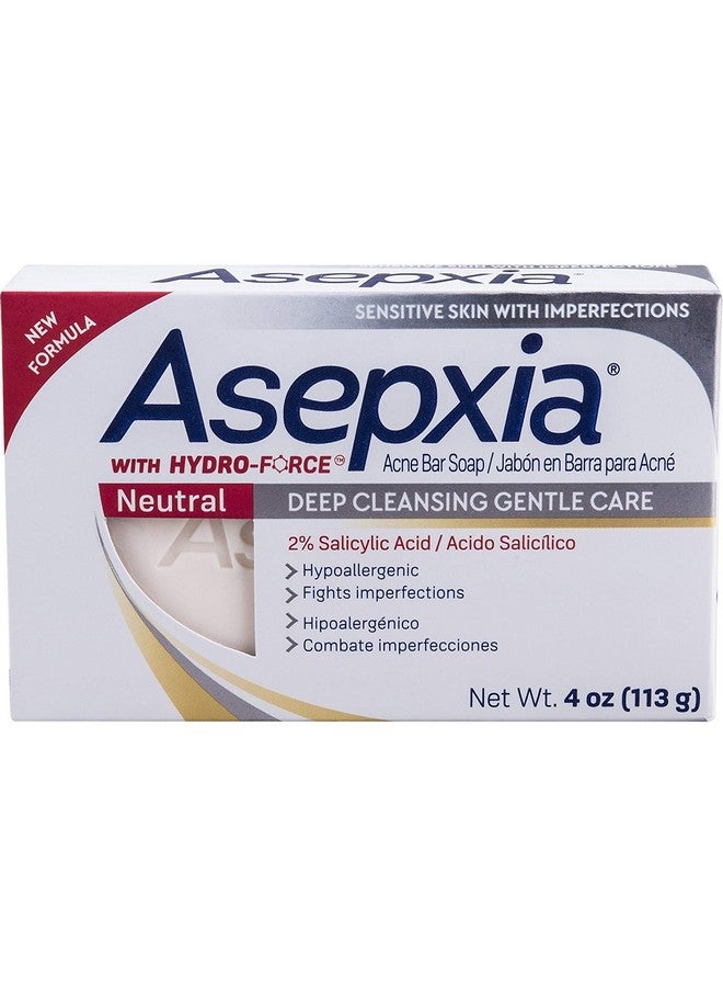 Asepxia Neutral Cleansing Soap Bar 3.53oz by Sanar - Image 1