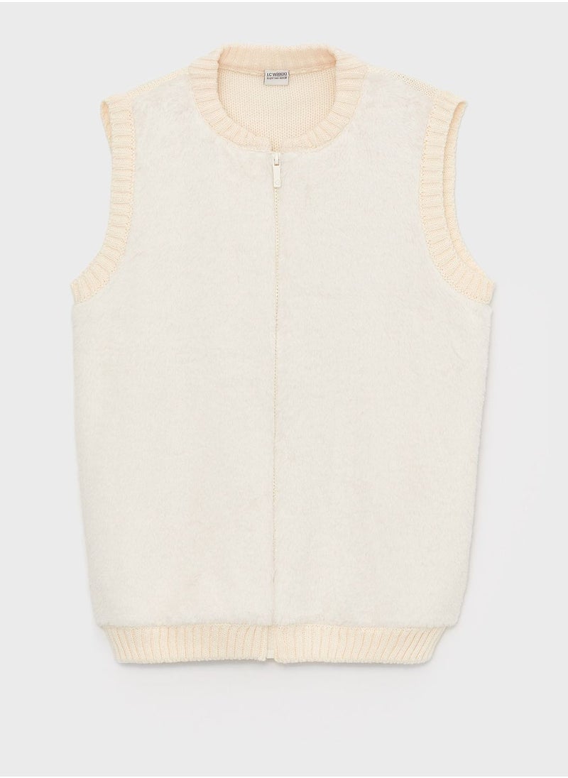 LC WAIKIKI - Youth Essential Zip Through Vest - Image 1