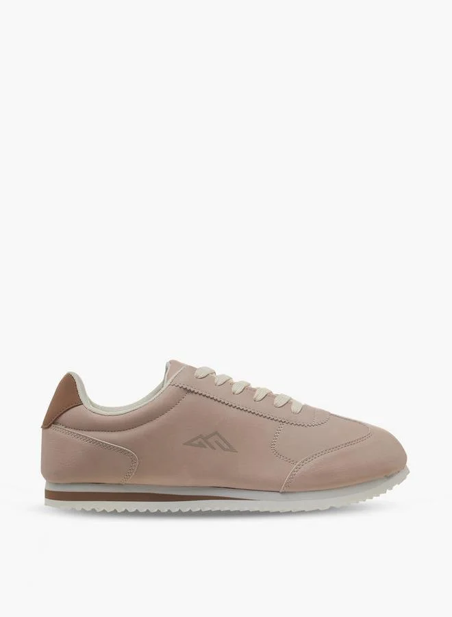 Oaklan By Shoexpress BEIGE Women Lace-Up Sports Shoes for Women | Best Price UAE