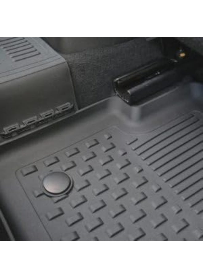 Car Floor Mats Compatible with OPEL Mokka B 2021+ Complete Set Custom Fit TPE Rubber Waterproof Non Slip Easy to Clean All Season Turkish Made - Image 2