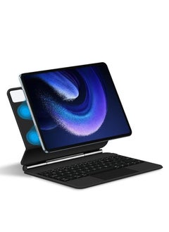 Keyboard Case for Xiaomi Pad 7/7 Pro 11.2-inch (2024),Magnetic Levitation Bluetooth Wireless Keyboard with Smart Touchpad & Multi-view Stand