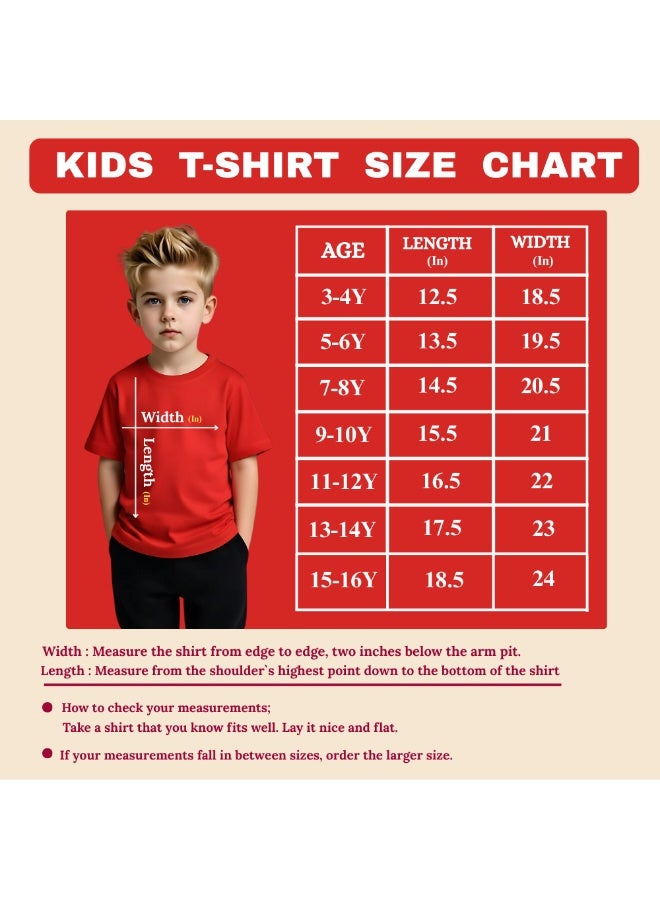 برينت شوب فور مي تيشيرت للأطفال الأولاد بتصميم فضائي | تيشيرت بأكمام قصيرة مطبوع عليه صواريخ وكواكب | زيّ ممتع مناسب ليوم التعلّم والرياضيات - Image 2