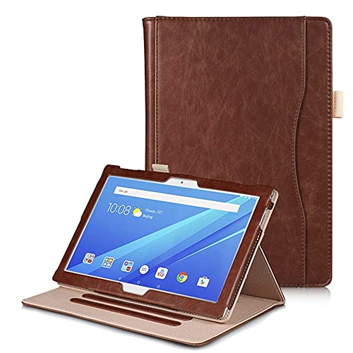 Robustrion Cover for Lenovo Tab M10 HD 2nd Gen (TB-X306X / TB-X306F) / Lenovo Tab M10 FHD Plus 10.3 inch Cover [1st and 2nd Gen] - Brown - Image 1