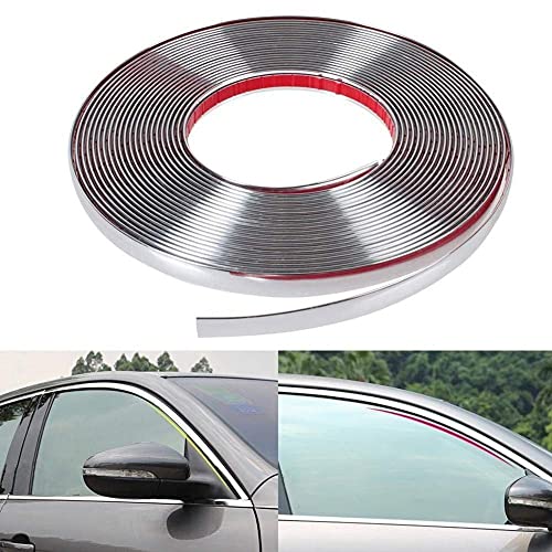SARTE SA55B55 Car Window Chrome Beading Roll Meter | Chrome Beading Roll Meter for car (5 Meter APX) - Image 1