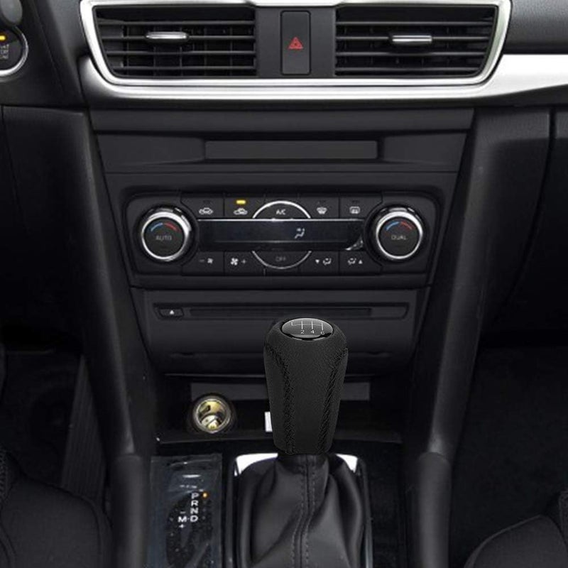 Aramox 6-Speed Gear Shift Knob for Mazda 3, 5, 6, CX-7, MX-5 (2005-2011) - Image 3