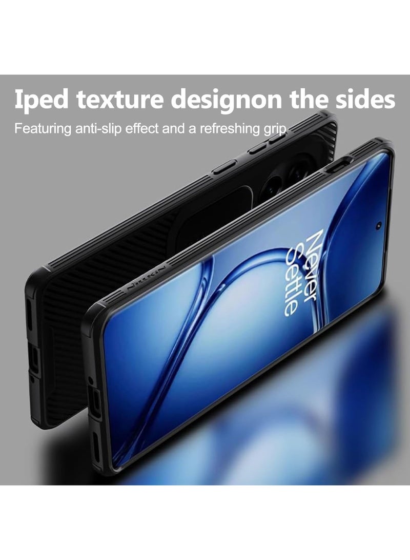 Aookay Compatible with OnePlus 13R Case, With Slide Cover Camera Lens Protection, TPU+PC Shockproof Bumper Back Cover, Slim Fit and Anti-Fingerprint Protective Phone Cover for OnePlus 13R (Black)  - Image 5