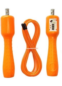 QSHOP Skipping Rope with Ball Bearings Fast Speed Anti-Slip Racing Bearing Skipping Rope Self-Locking Steel Jump Rope Ideal for Aerobic Exercise Such as Speed Training, Extreme Jumping, Training  - Image 1