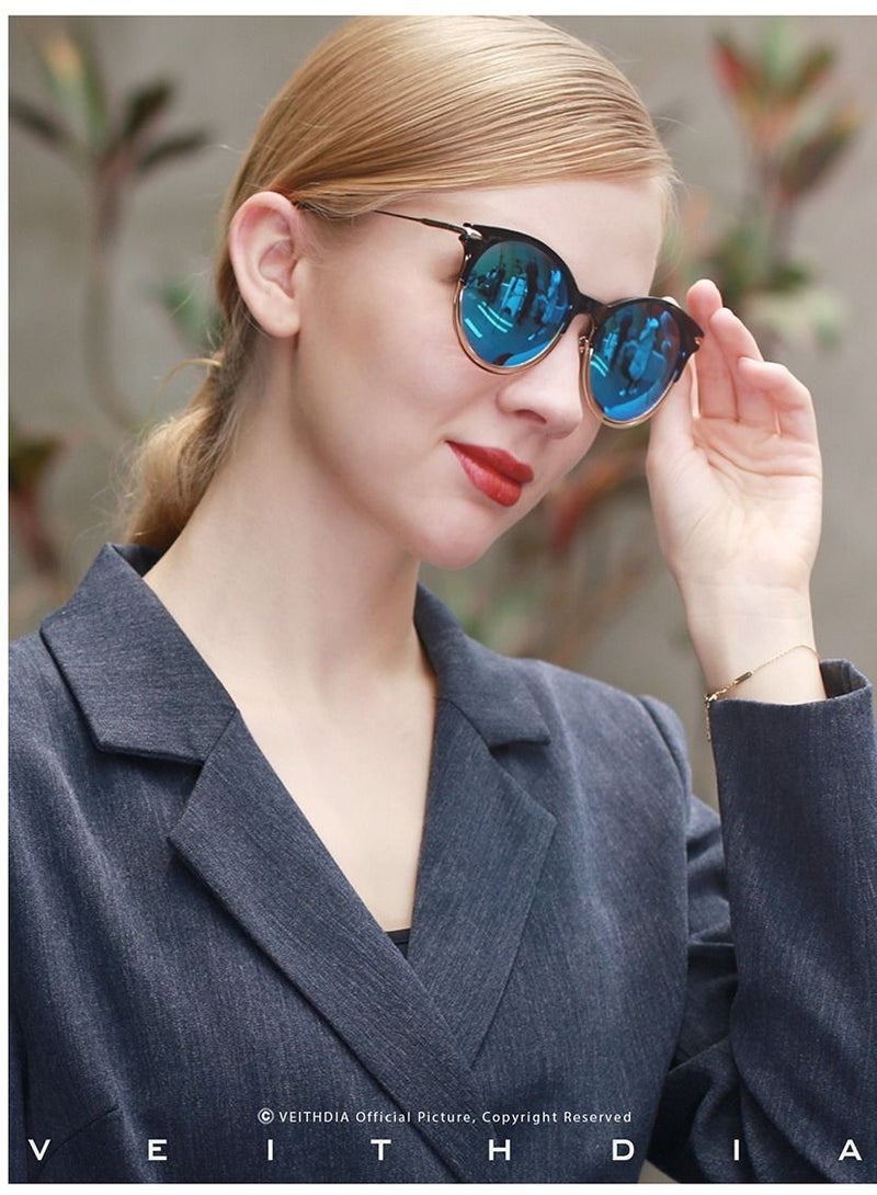 Veithdia Original VEITHDIA Sunglasses for females Polarized UV400 protection With Full Set Sun Protection Category 3 Suitable for driving car Light Weight For women  - Image 4
