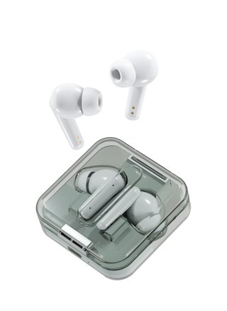 White - Vibe Wireless Earbuds  - 360° Omnidirectional Mic