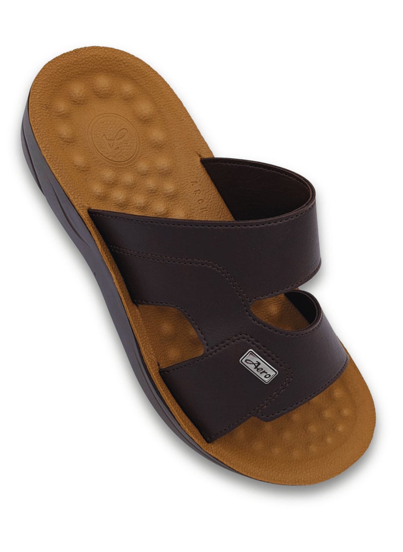 Aerosoft Men’s Sandals SM2024 Brown - Image 4