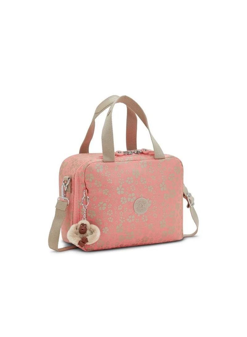 kipling Miyo Large lunchbox (with trolley sleeve) Sweet MetFloral