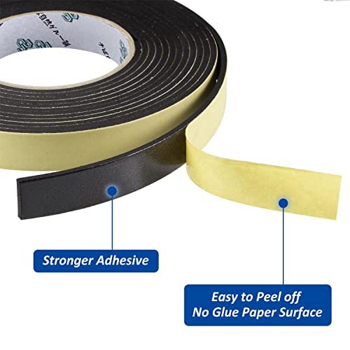 Allwin Car Speaker Sealing Tape - Foam Grip Tape,Soundproofing Waterproofing Insulation Foam Gasket Tape,2mm Thick-10mm Width-33Ft - Image 3
