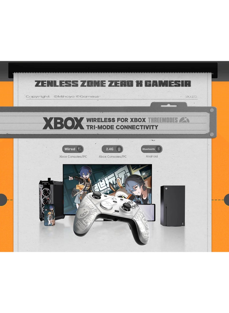 جايم GameSir G7 Pro Zenless Zone Zero Edition Wireless Controller for Xbox, PC & Android - Image 5
