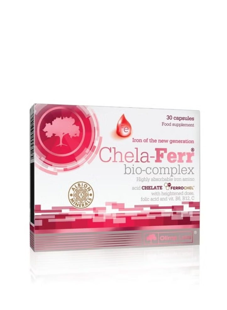 Olimp Labs Chela-Ferr  bio-complex capsules 30's