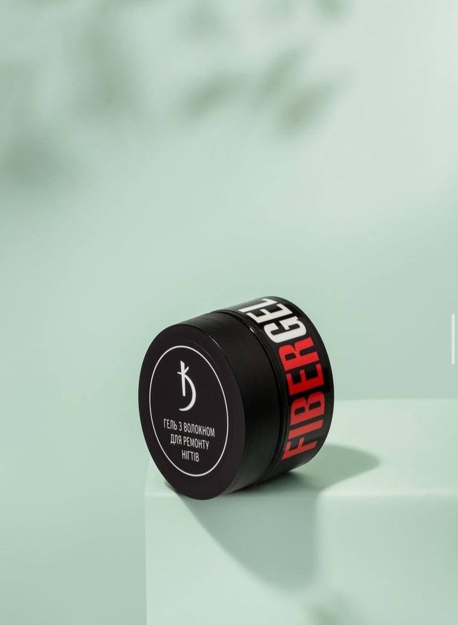 kodi professional Fiber Gel for Nail Repair, 12ml. Thin silk fibers, Reinforcing mesh - Image 2