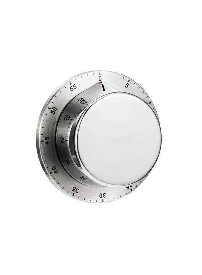 Countdown Mechanical Magnetic Timer Silver - Image 2