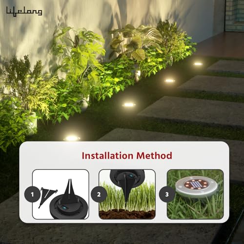 Lifelong Solar Outdoor Garden Warm Yellow Flickering Flame Mashal Light for Home Decor, Garden, Patio, Terrace, Balcony, Party and Festival Decoration |96 LED & 1800 mAh Battery |Weatherproof IP65 - Image 3