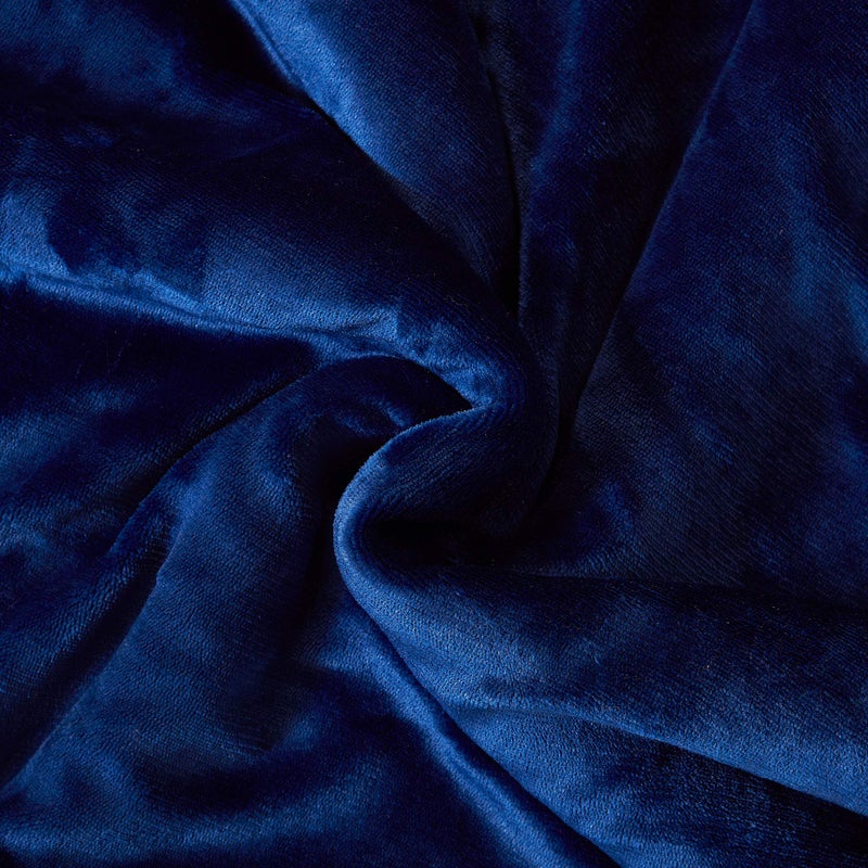 SOCHOW Sherpa Fleece Throw Blanket  Double-Sided Super Soft Luxurious Plush Blanket Throw Size  Blue  50x60 inches - Image 4