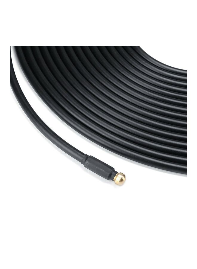 Loquat Pressure Washer Sewer Drain Cleaning Hose Tube Black 10meter - Image 3