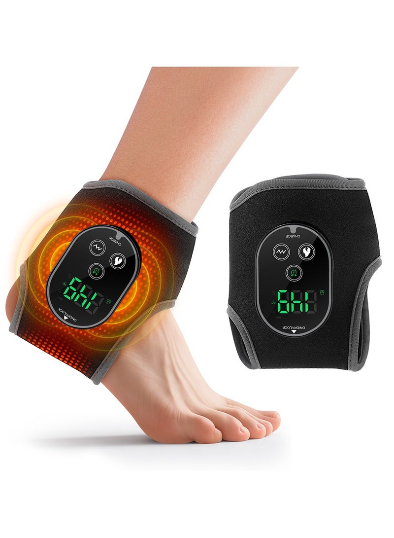 general Rechargeable Foot & Ankle Massager - 4 Gears Temperature Control & Vibration, 3 Timer Settings, Heated Foot Massager for Pain Relief - Image 1